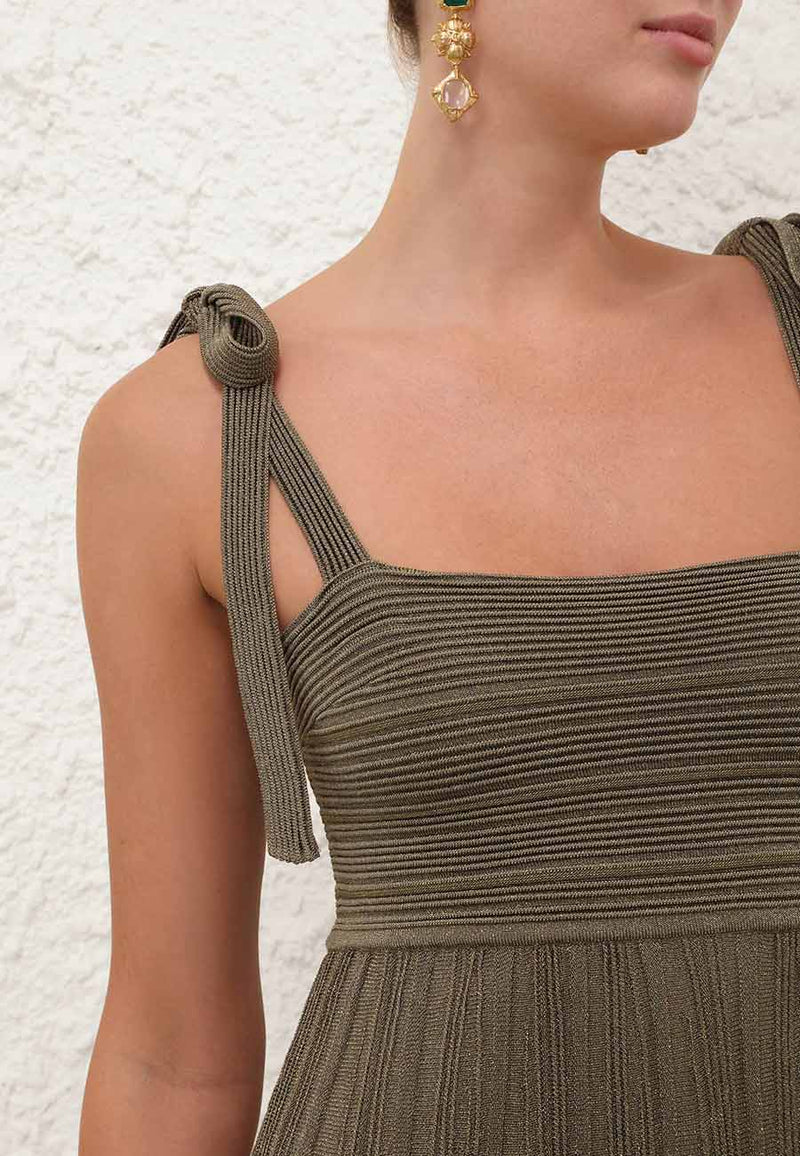 Wanderlust Metallic Maxi Dress