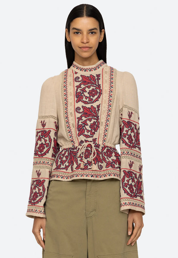 Beena Embroidery Top