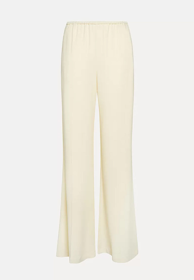 Chic Linen Herringbone High Waist Pants