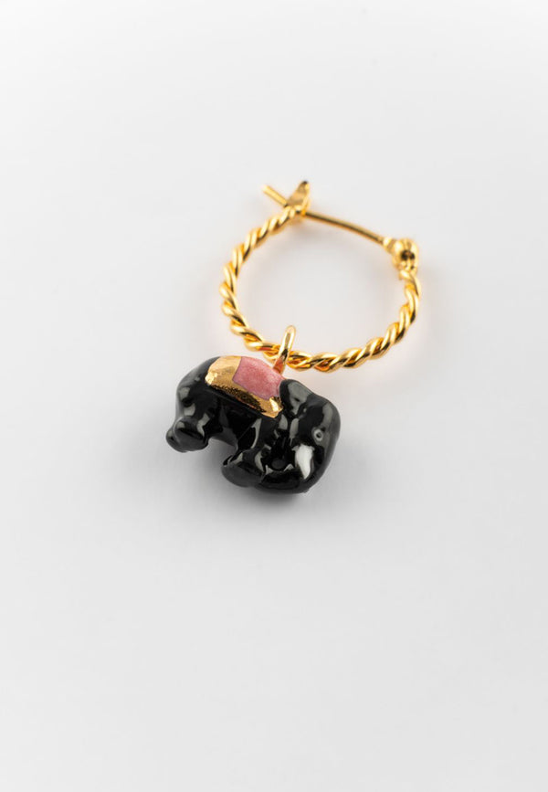 Elephant mini earring - Sawadee