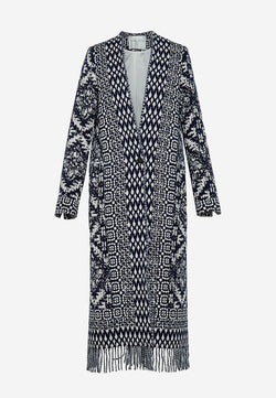 Clio jacquard coat