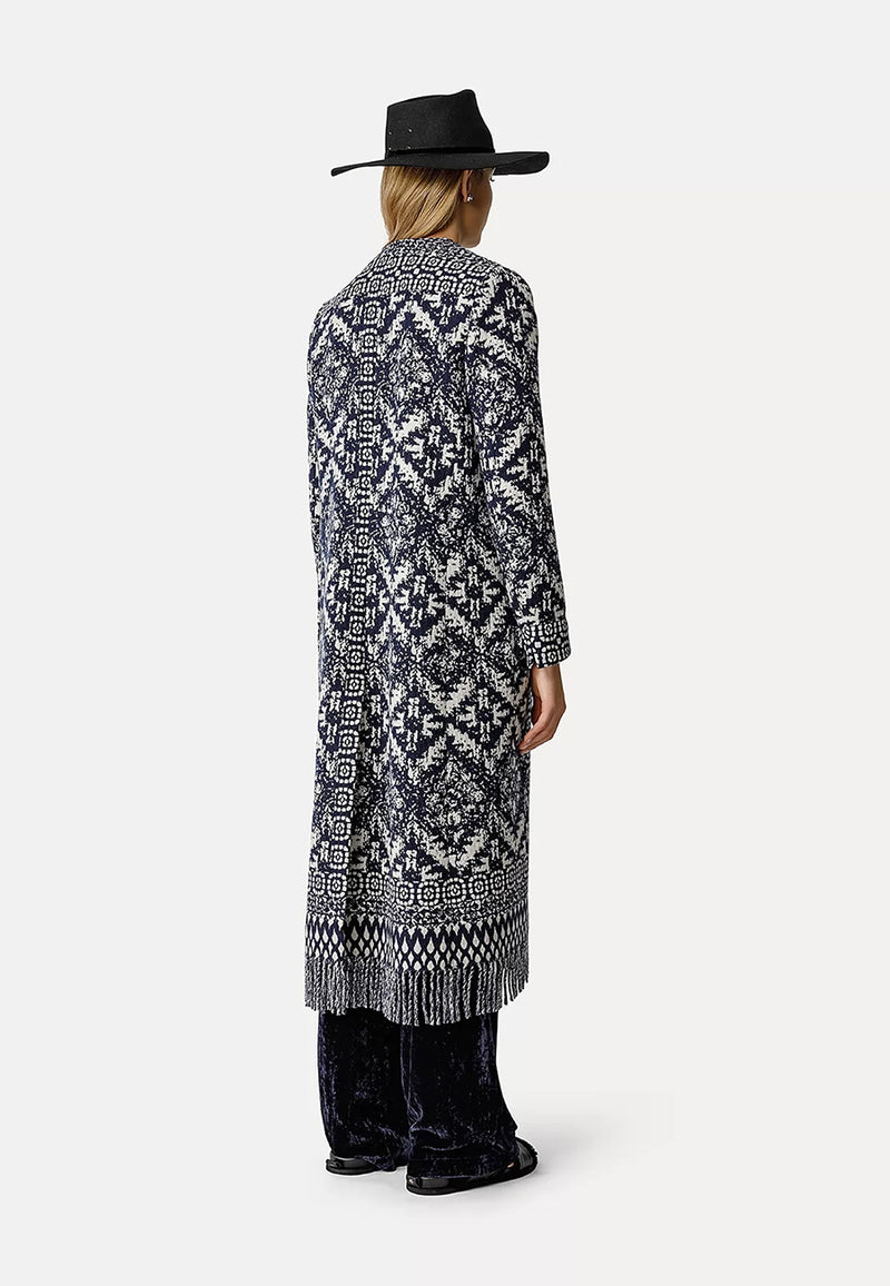 Clio jacquard coat