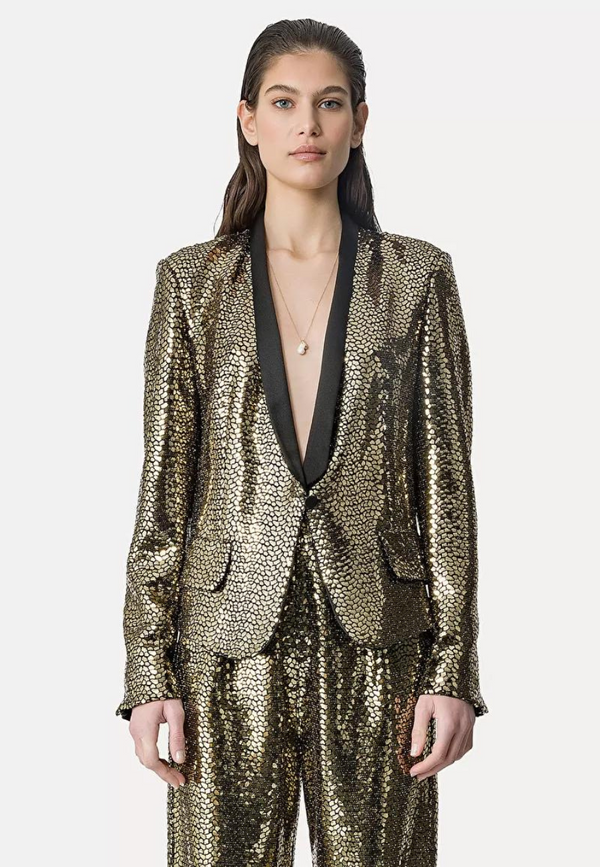 Night glow chic jacket