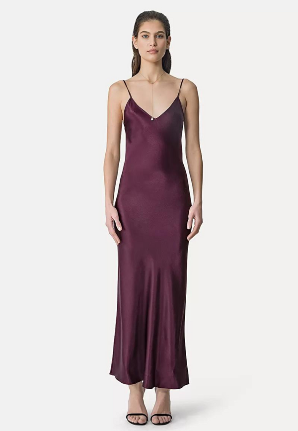 Satin slip dress