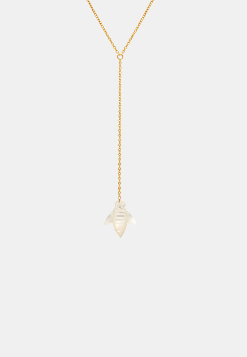 Bee Lariat Necklace