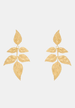 Golden Leaves Earrings
