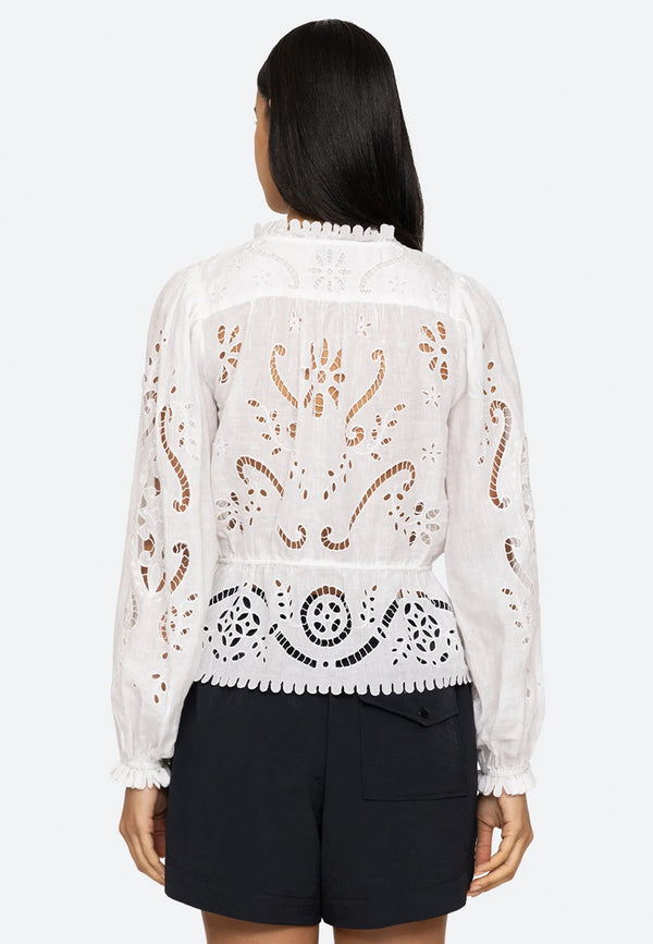 Liat Embroidery Top