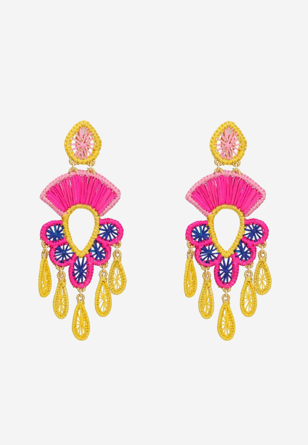 Purple haze earrings
