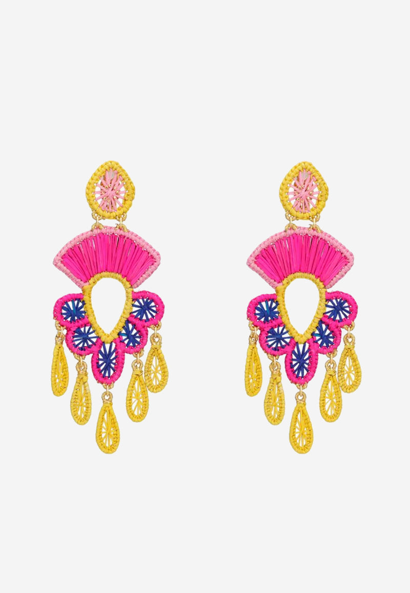 Purple haze earrings