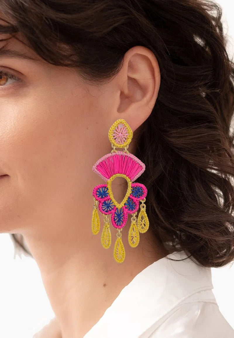 Purple haze earrings