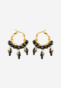 Dangling toucans earrings