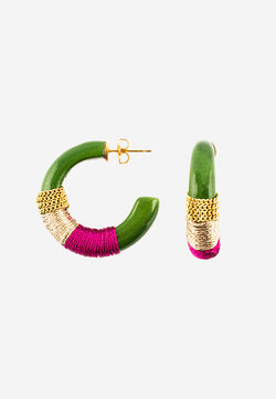 Chunky earrings