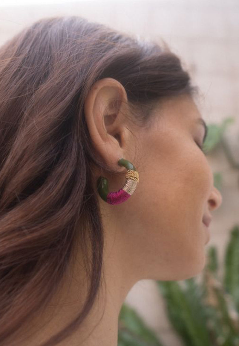 Chunky earrings