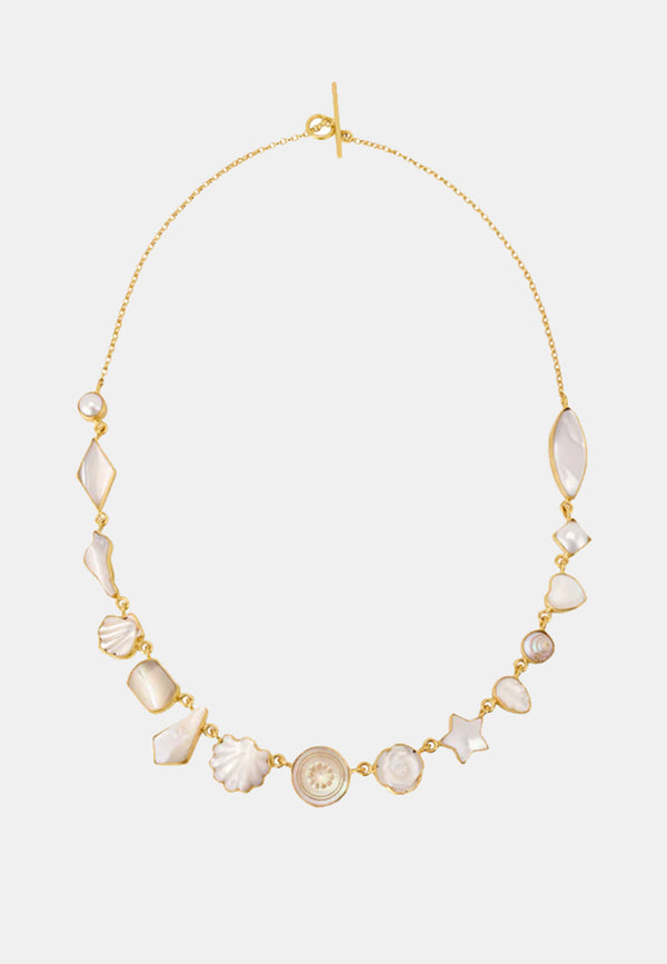 Pearl and Shell Necklace
