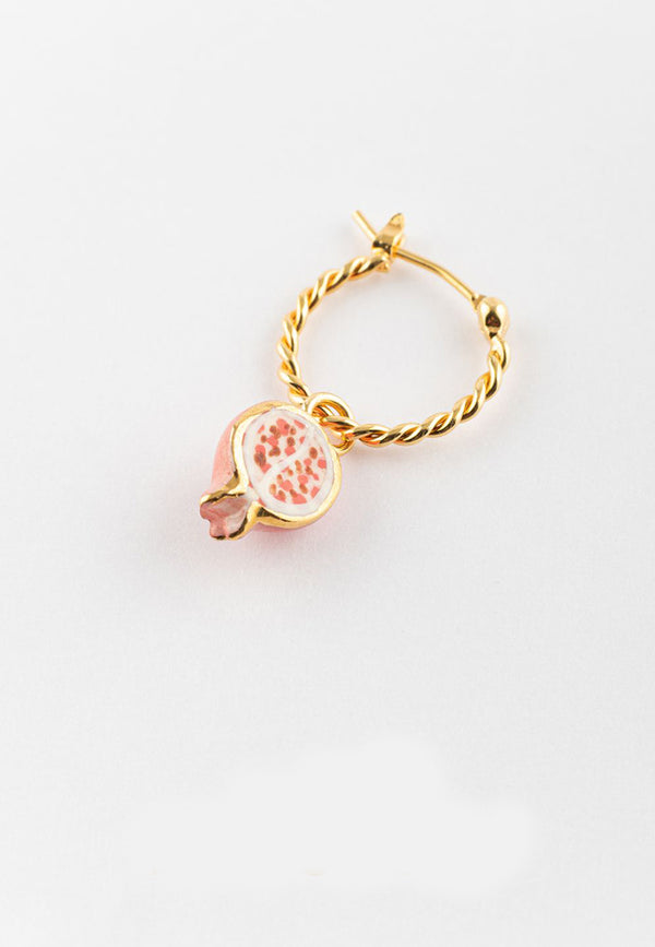 Pomegranate mini earring - Vibration