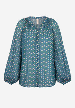 Yellow rose blouse