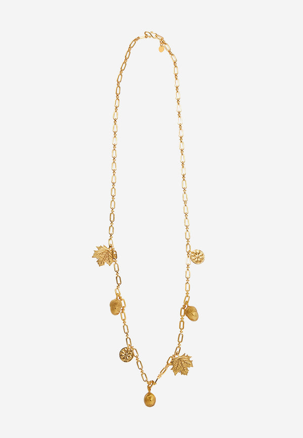 Gold necklace