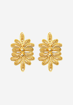 Double crown earrings