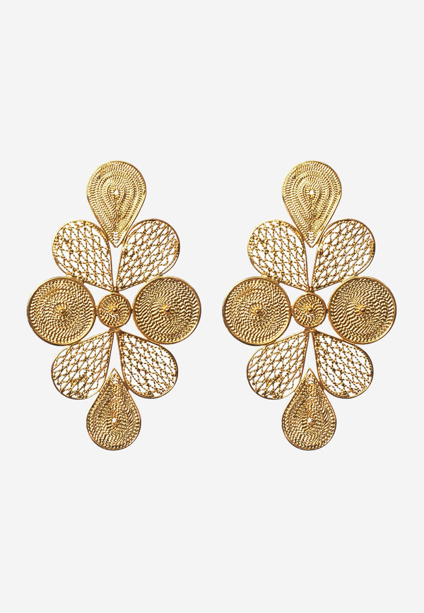 Gaia racimo earrings