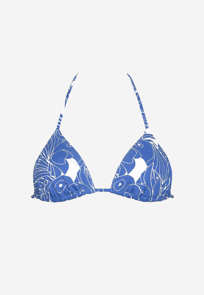 Carlos triangle bikini top