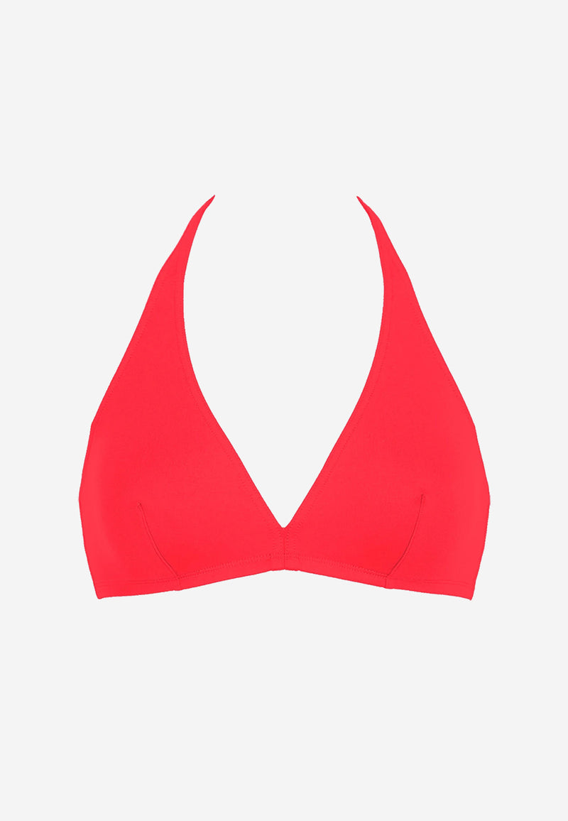 Gang full-cup triangle bikini top