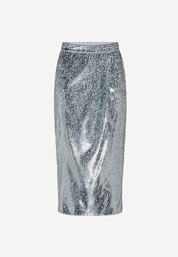 Encanto lurex velvet skirt