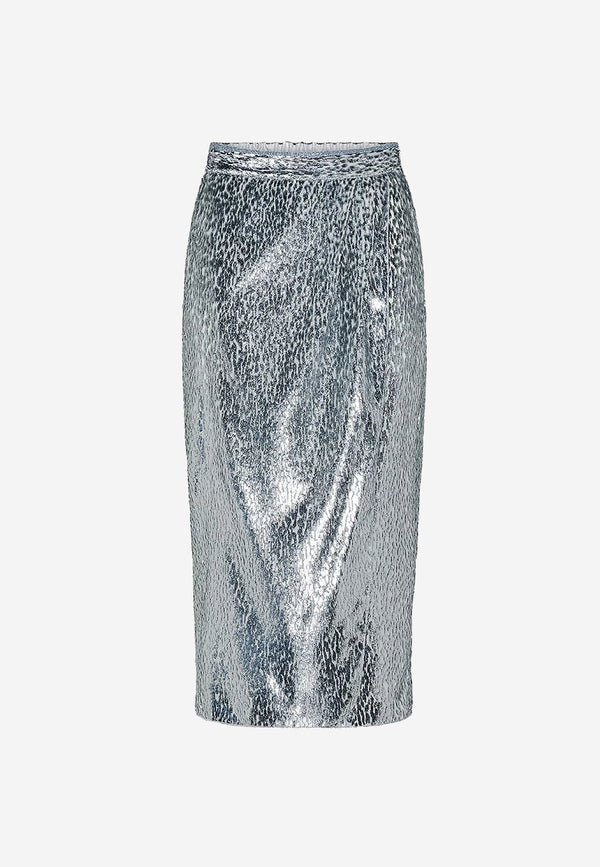Encanto lurex velvet skirt