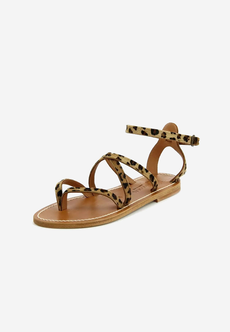 K.Jacques Epicure Sandals Horsy Leopard Salt Boutique