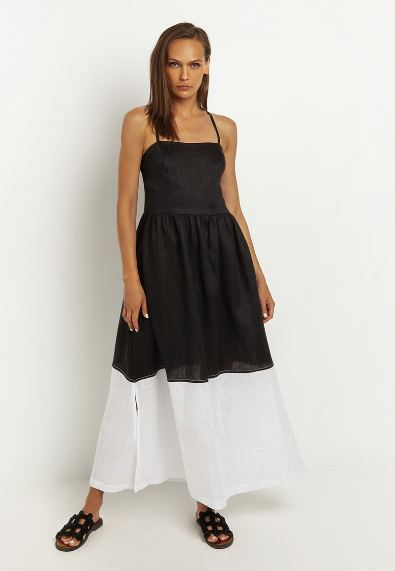 Color-block dress