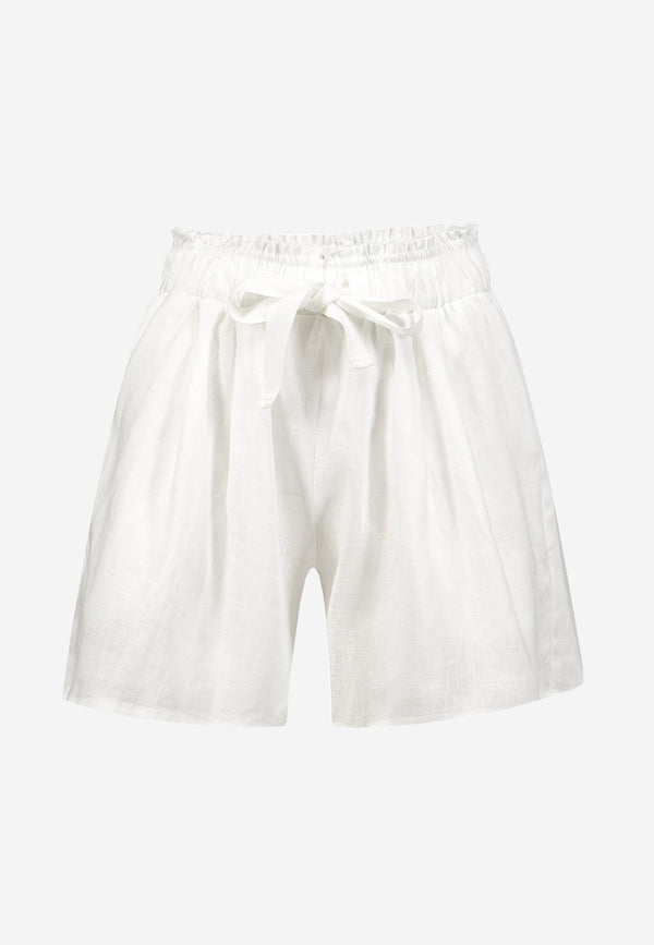 Linen shorts