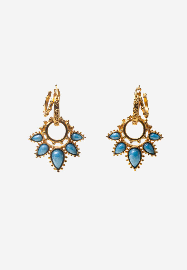 Moon earrings