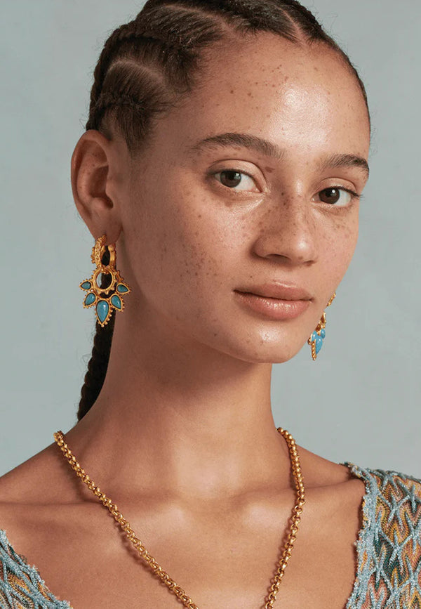 Moon earrings