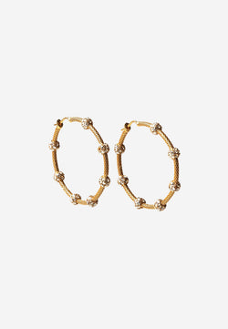 Reef golden shadow earrings