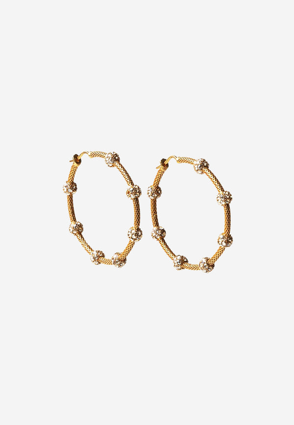 Reef golden shadow earrings