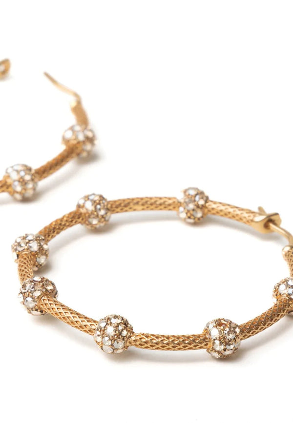 Reef golden shadow earrings
