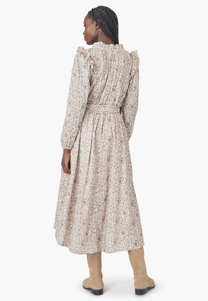 Isley floral-print midi dress